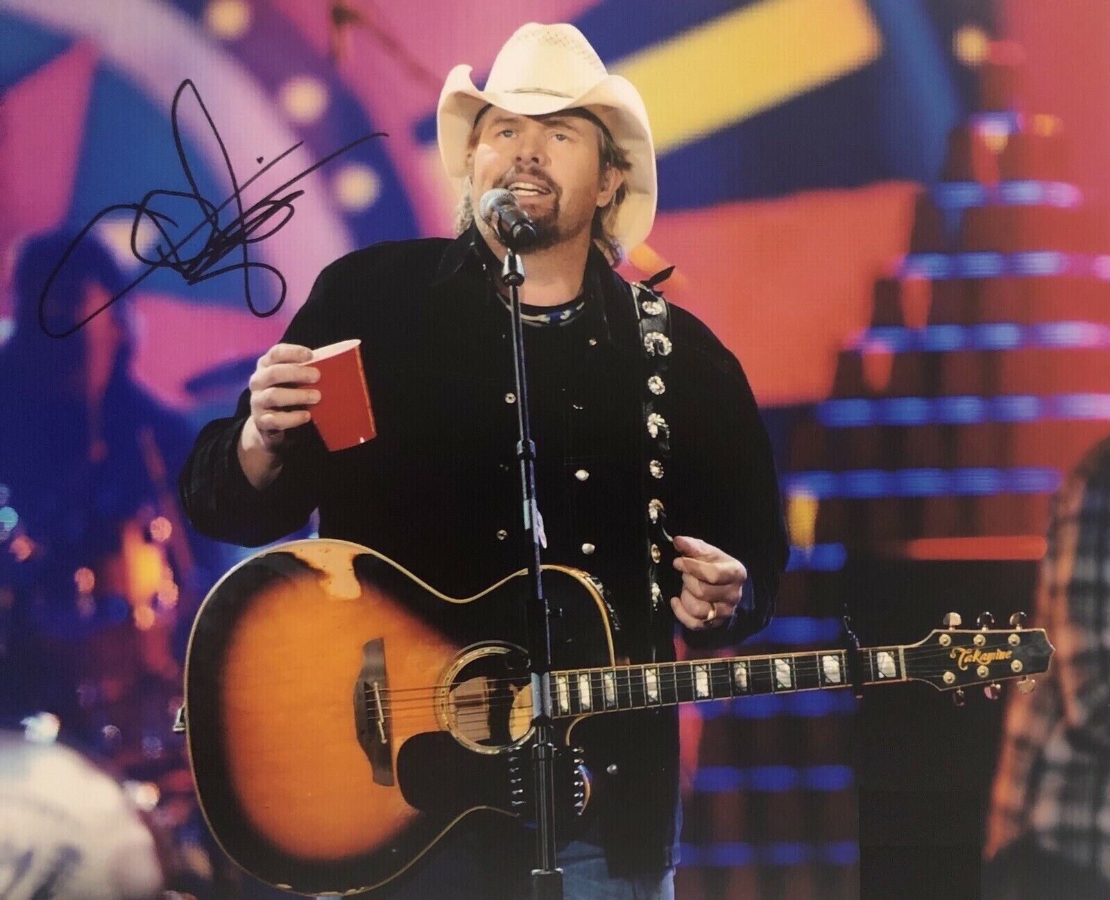 Toby Keith Autographed Signed 8x10 Photo Poster painting REPRINT