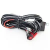 12V 40A Light Bar Wiring Harness Waterproof On/Off Switch 300W Relay Loom Cable