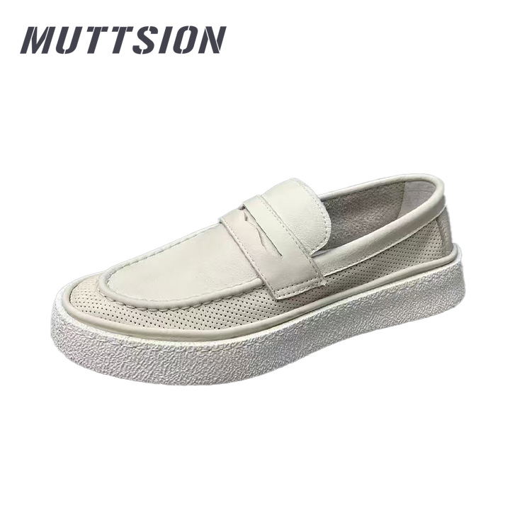 MUTTSION Versatile Fashionable Comfortable Breathable Vintage Leather Shoes