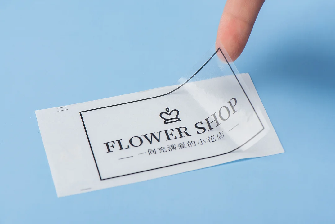 Rounded Rectangle Transparent Stickers