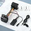 Car Bluetooth-Compatible 5.0 Music AUX Adapter with Mic for Ford Mondeo MK3 MK4
