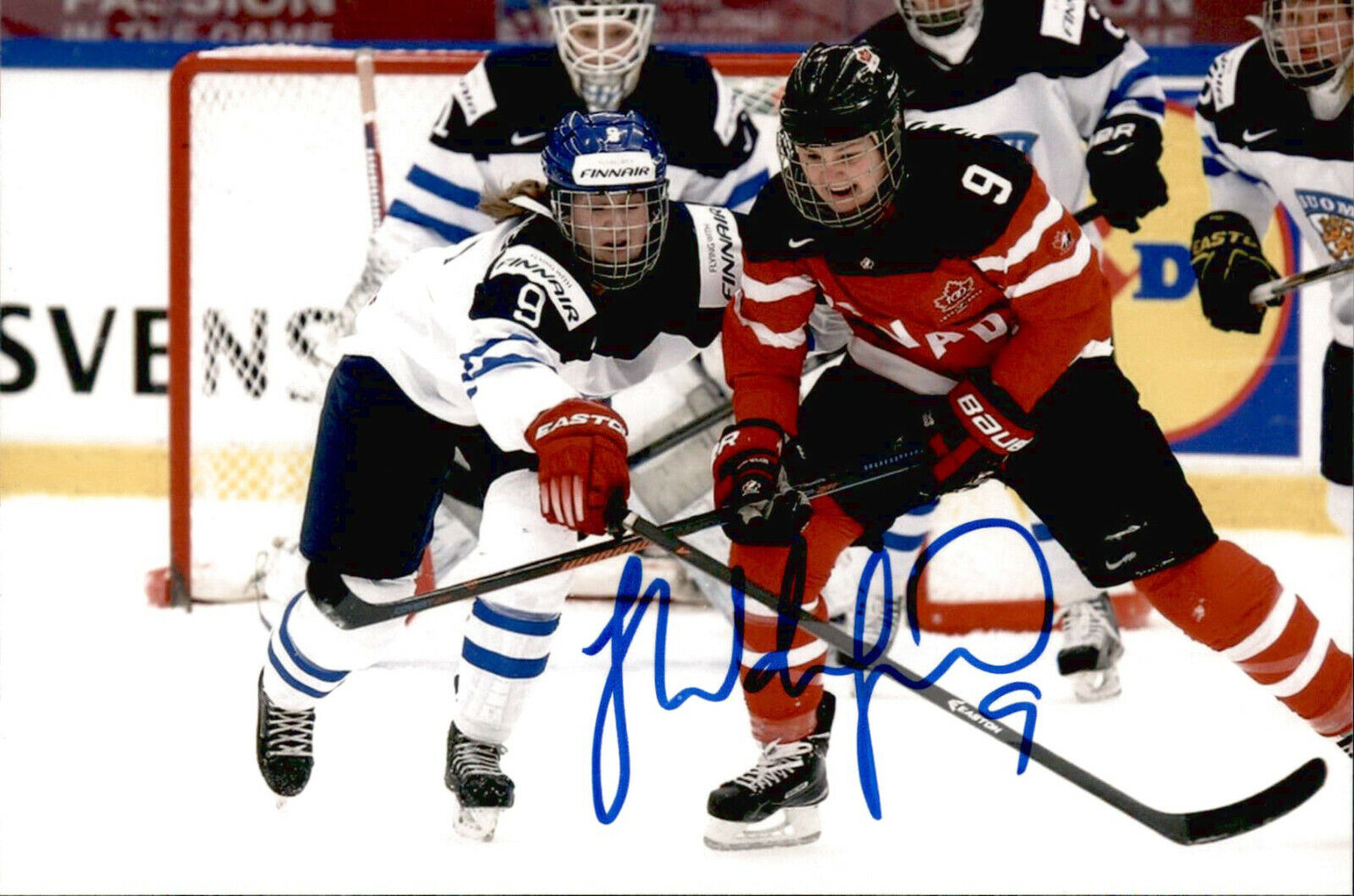 Jennifer Wakefield SIGNED 4x6 Photo Poster painting WOMEN'S HOCKEY / TEAM CANADA #3