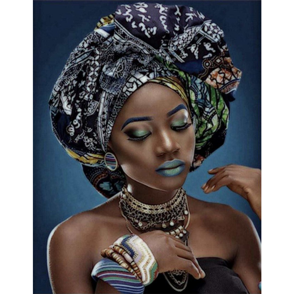

African Women - Square Drill Diamond Painting - 45*55CM, 501 Original