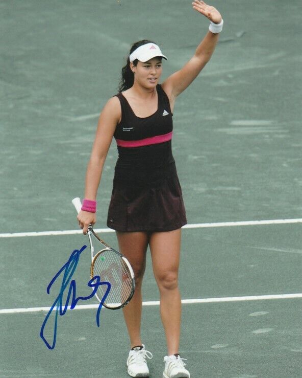 SEXY ANA IVANOVIC SIGNED WTA TENNIS 8x10 Photo Poster painting #5 Autograph PROOF