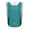 18L Lightweight Mountaineering Backpack with Reflective Strips & Chest Storage Bag Foldable Running Storage Knapsack Breathable Splash-Proof Hiking Nylon Pouch Hiking Work Travel Camping Backpacks