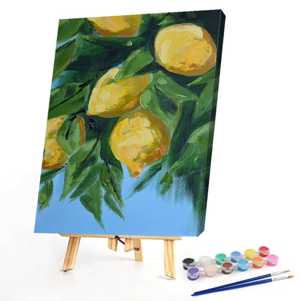 

40*50CM - Paint By Numbers - Lemon, 501 Original