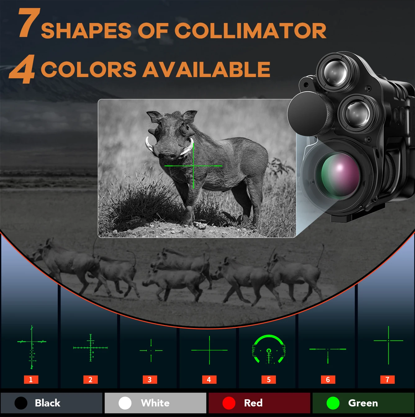 BekinTek WiFi Sync Night Vision Monocular Infrared Digital NVG Goggles Optical Zoom Rechargeable Binoculars IR Telescope Scope Full Dark Observing 24x Zoom 1080P Video Laser Positioning Support Crosshairs 5