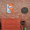 (Multi Style)Gulf Oil - Metal Tin Signs(8*12Inch/12*16Inch) - Garage