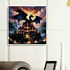 Castle And Dragon-Full Round Diamond Painting 40*40CM