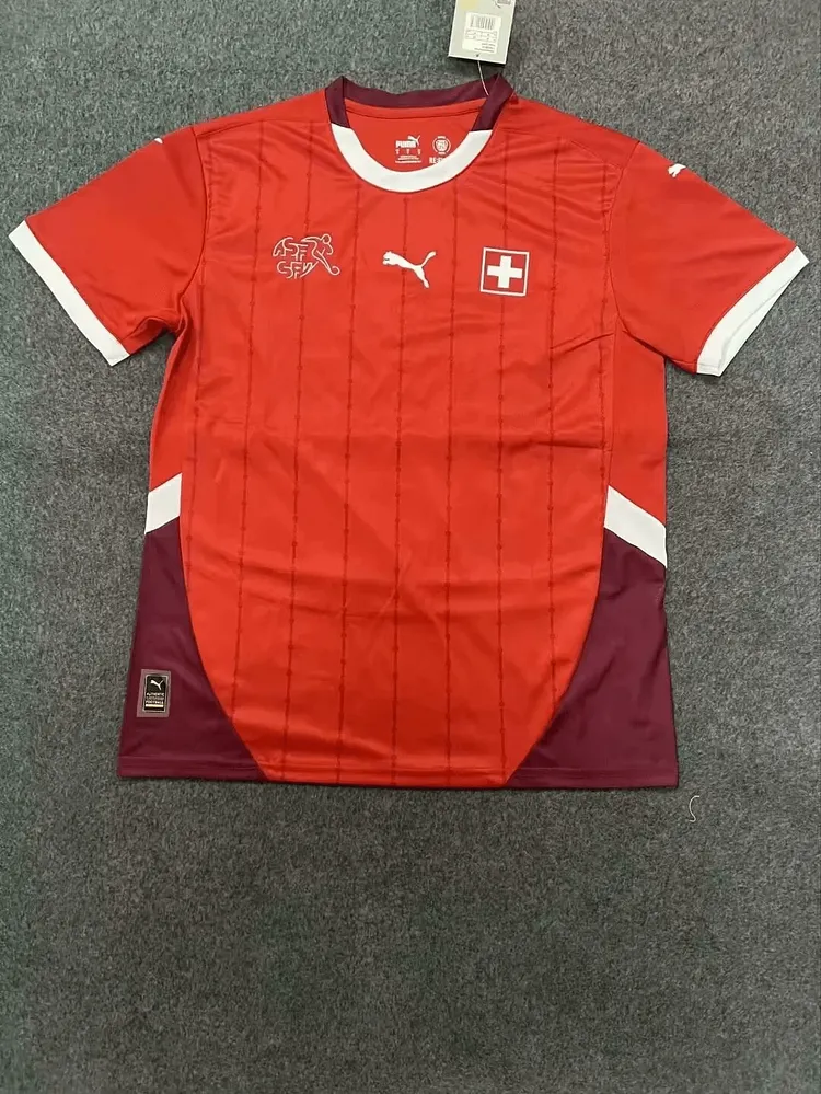 2024 Switzerland Home Football Shirt 1:1 Thai Quality
