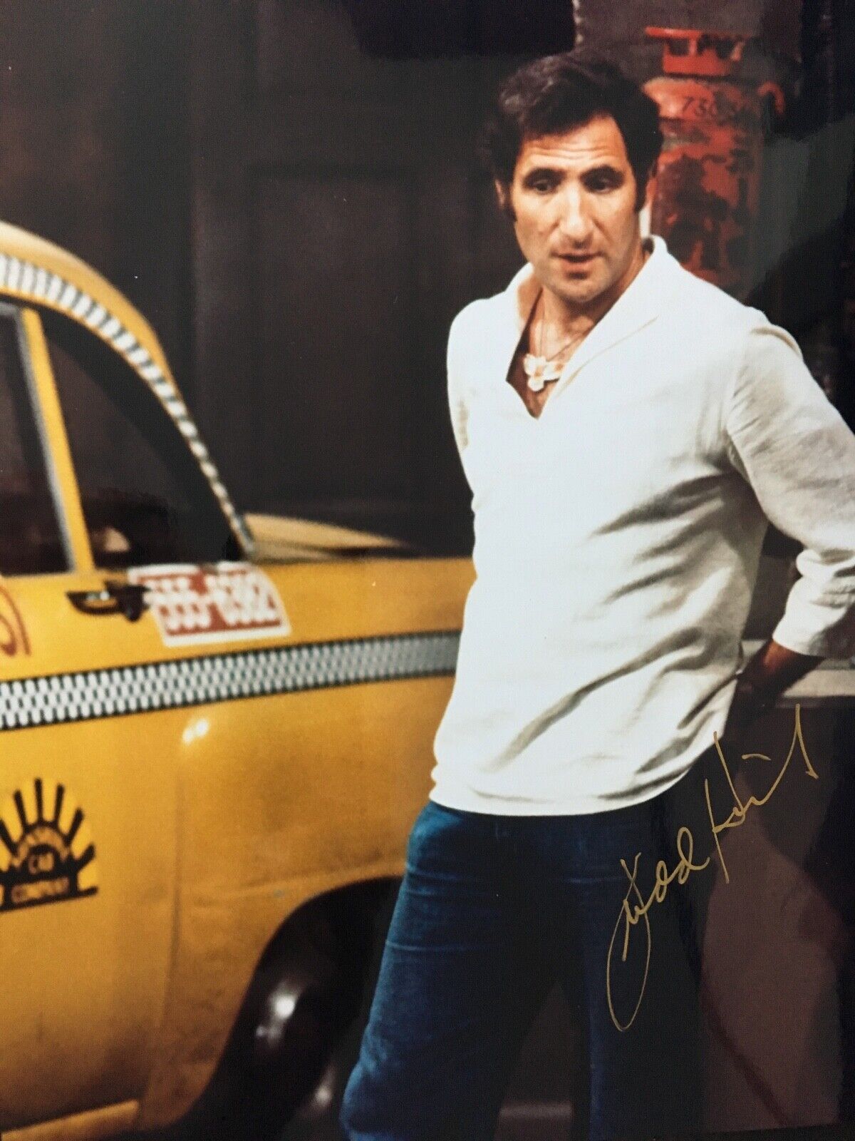 JUDD HIRSCH - POPULAR AMERICAN ACTOR - TAXI - EXCELLENT SIGNED Photo Poster painting