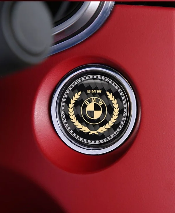 One-button Start Decorative Sticker Button Car Sticker