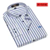 Long Sleeve Wide Stripe Shirt