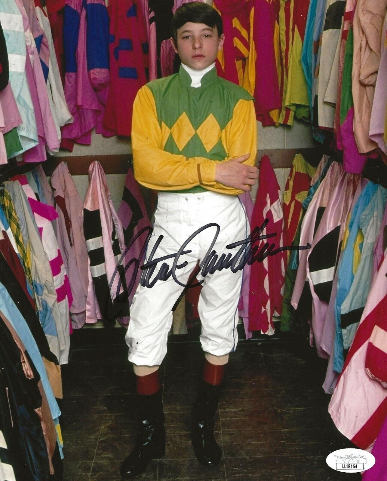 Steve Cauthen Triple Crown Horse Jockey signed 8x10 Photo Poster painting Affirmed 10 JSA