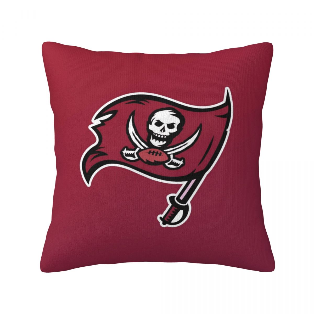 Tampa Bay Buccaneers Artistic Logo Decorative Square Throw Pillow Covers