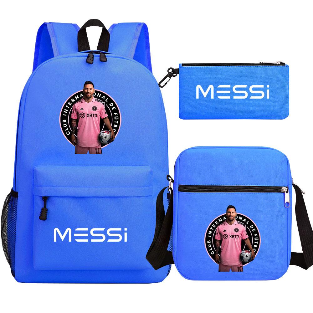 Mayoulove Lionel Messi Backpack Large Capacity Lightweight Design for School Use-Mayoulove