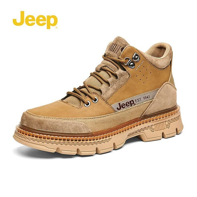 JEEP 2024 autumn new outdoor retro high-top shoes