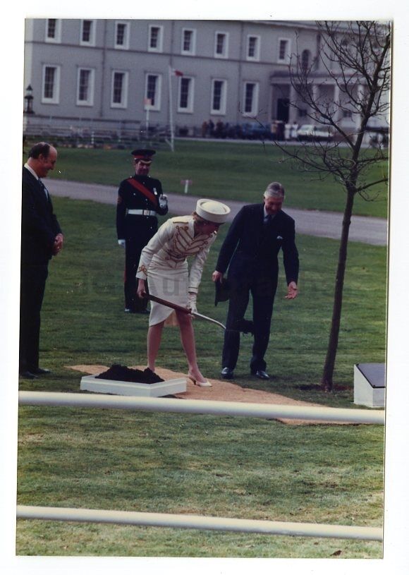 Diana, Princess of Wales - Vintage Candid Photo Poster paintinggraph by Peter Warrack