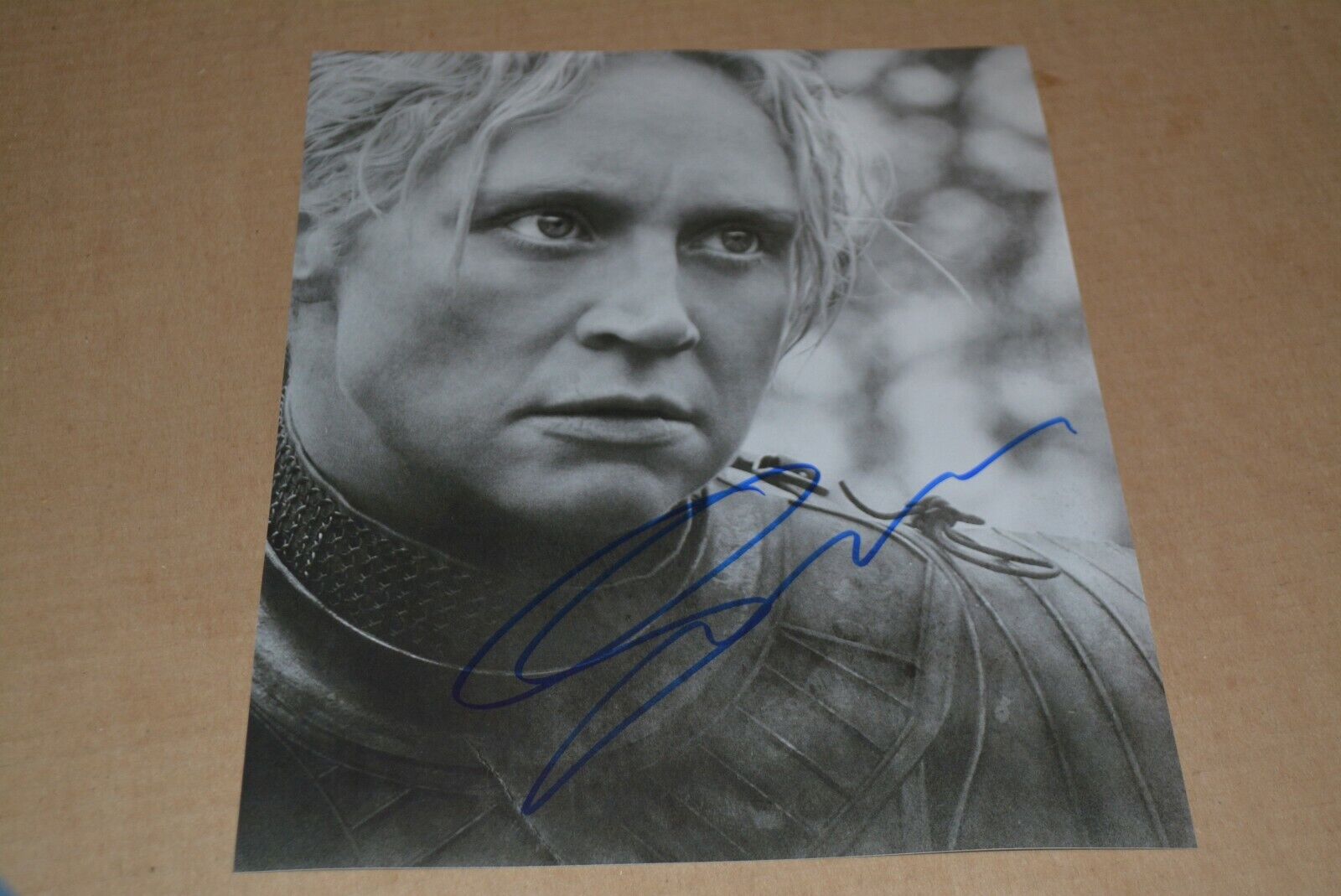 GWENDOLINE CHRISTIE signed autograph 8x10 20x25 cm In Person GAME OF THRONES