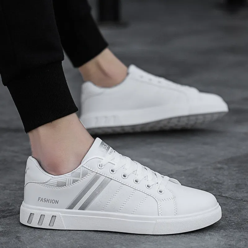 White Shoes Men Vulcanized Shoes Men's Casual Board Shoes New Fashion Trend Sneakers Street Cool Man Footwear Zapatos De Hombre