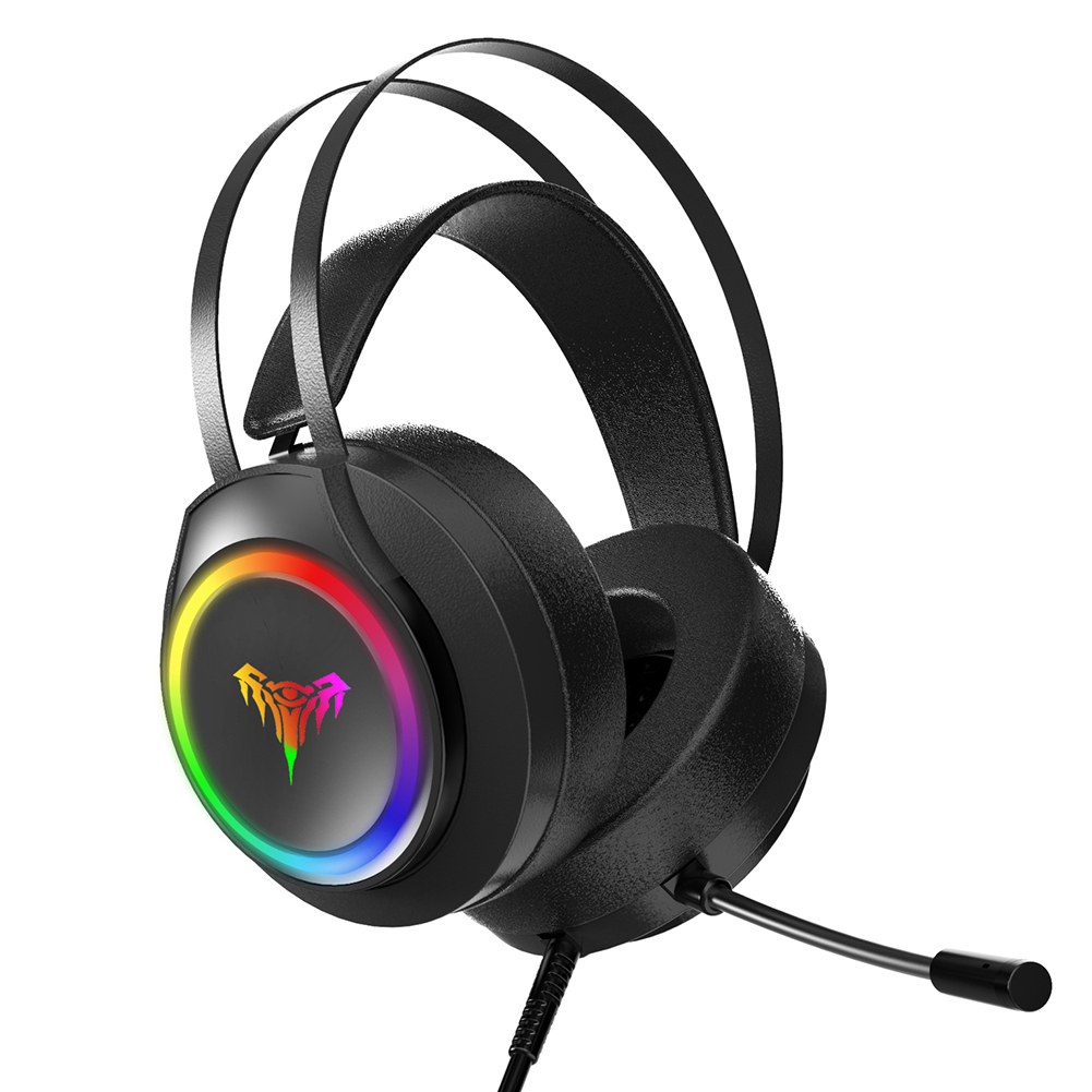 

SUTAI V1L RGB Gaming Headset Over Ear Headphones with Mic Volume Control, 501 Original