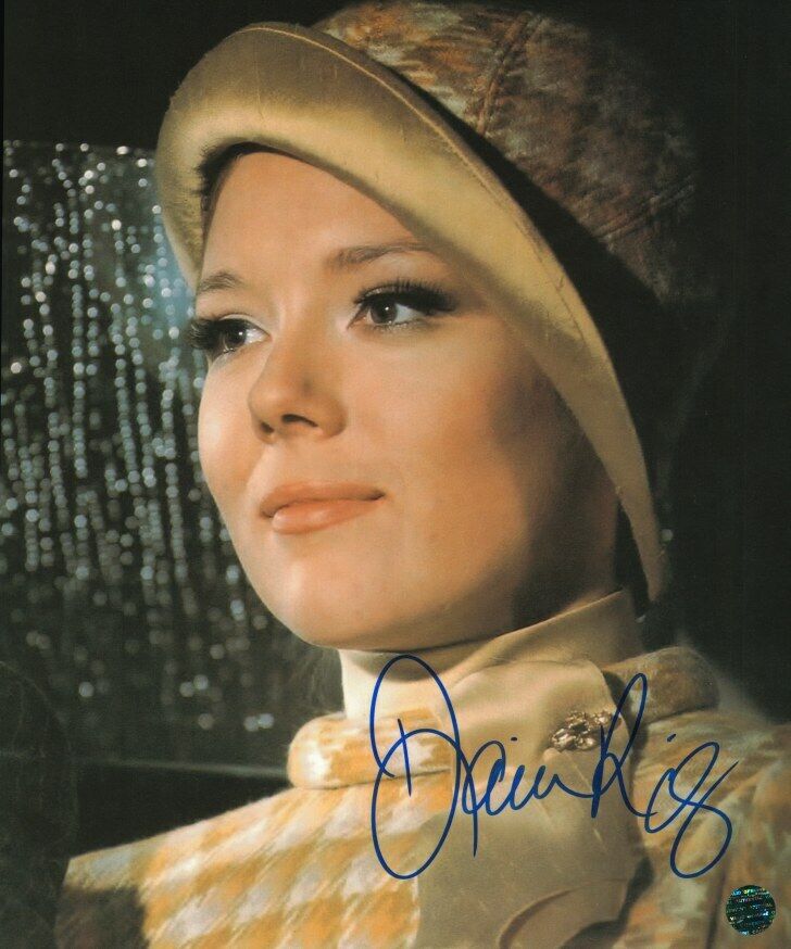 DIANA RIGG Autographed Original 8x10 Photo Poster painting LOA TTM