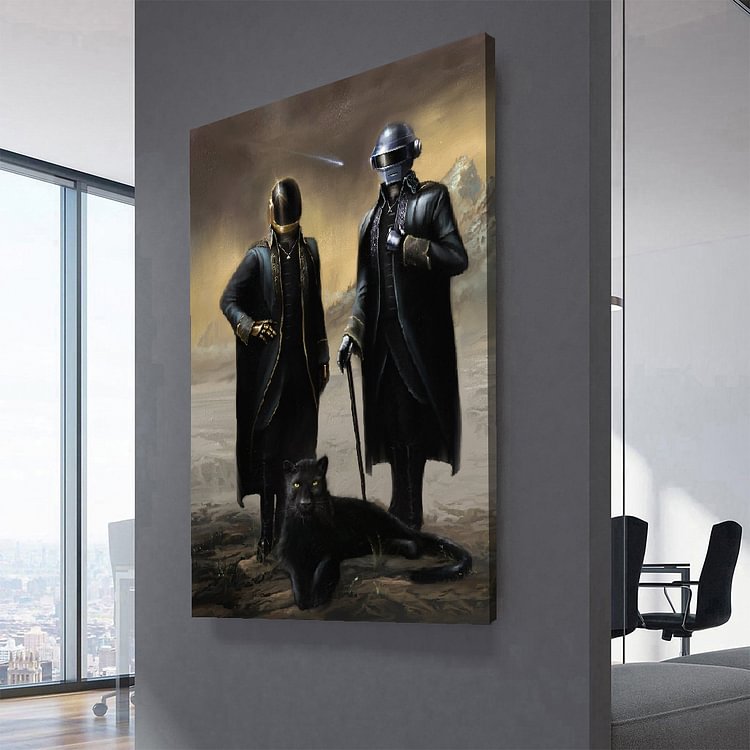 Daft Punk The Weeknd Starboy Canvas Wall Art