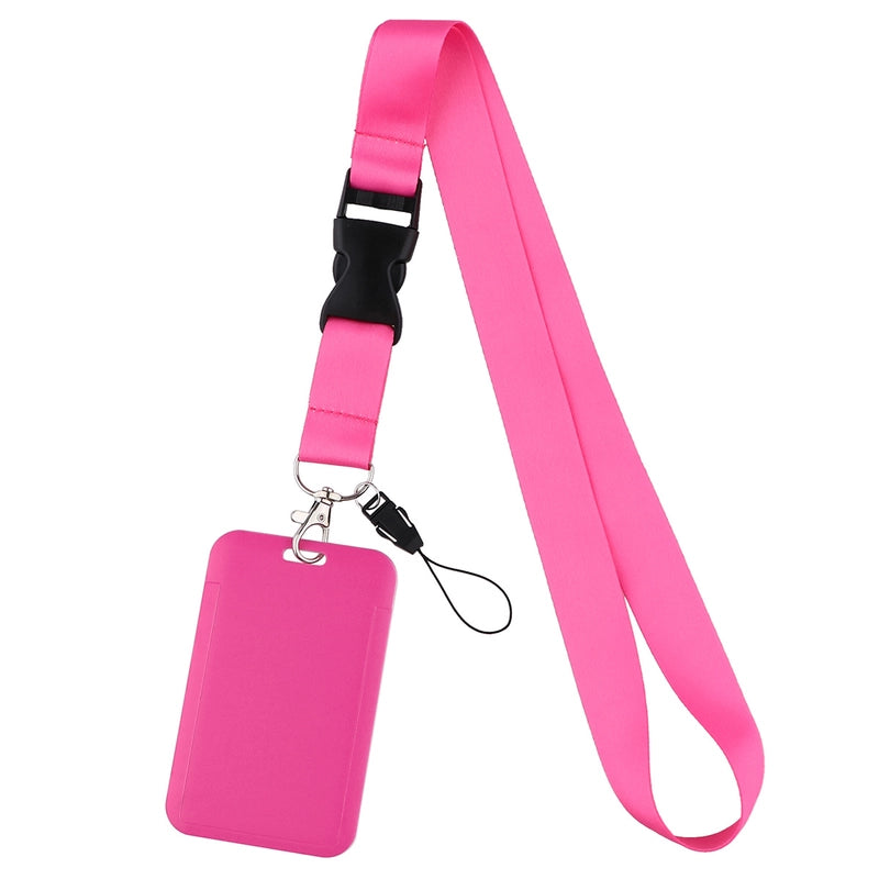 Solid Color Polyester Card Holders