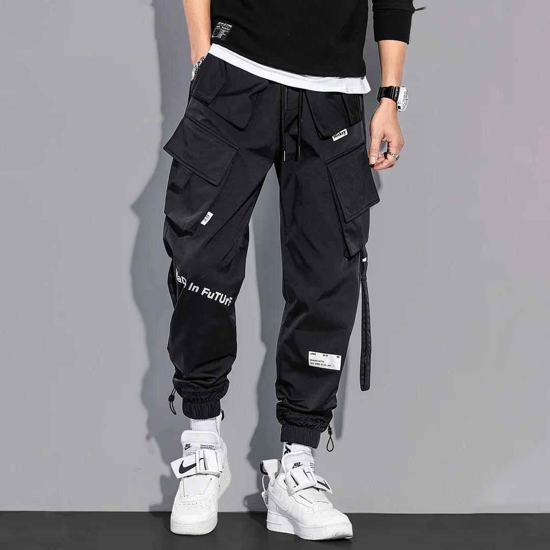 Trendy Thickened Multi-pocket Hip-hop Trousers