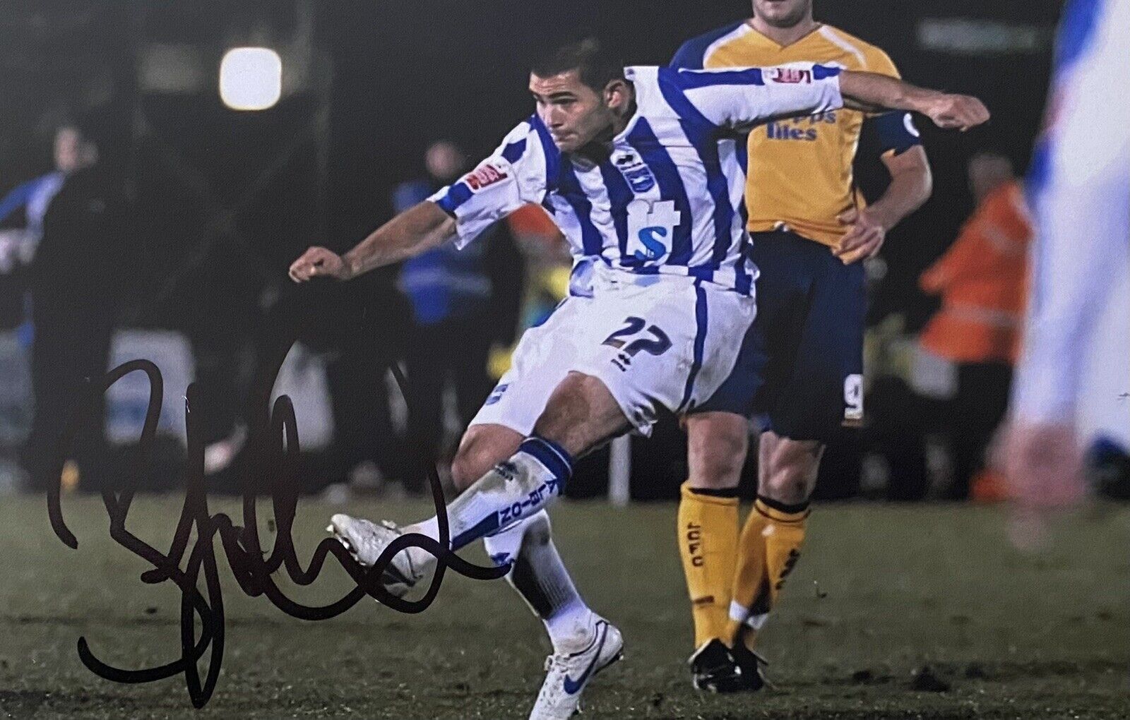 Bradley Johnson Genuine Hand Signed Brighton 6X4 Photo Poster painting