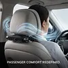 USB Type-C Car Seat Cooling Fan 3-Speed Adjustable Headrest Ventilation Fan