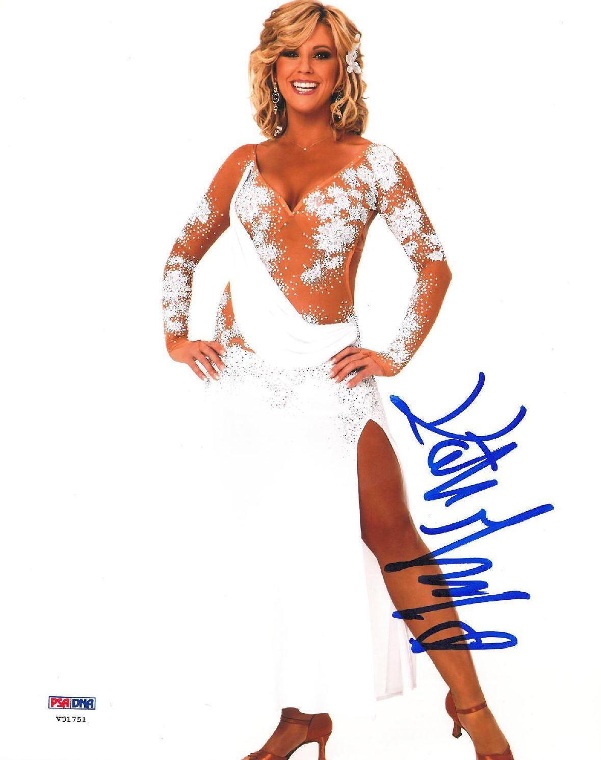 Kate Gosselin Signed DWTS Authentic Autographed 8x10 Photo Poster painting (PSA/DNA) #V31751