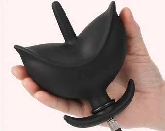 huge inflatable anal plug Pluggiz FUNNY URNY Analplug Schwarz ⌀ 7,5 cm, 39,95 €