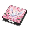 Animals Leather Diamond Art Note Box with 160 Sheets of Paper for DIY Art Craft