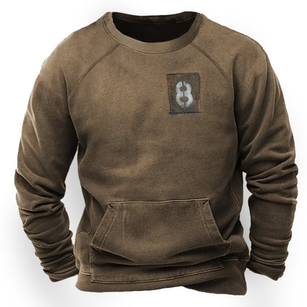 Men's Outdoor Retro Motorcycle Tactical Sweatshirt-Compassnice®