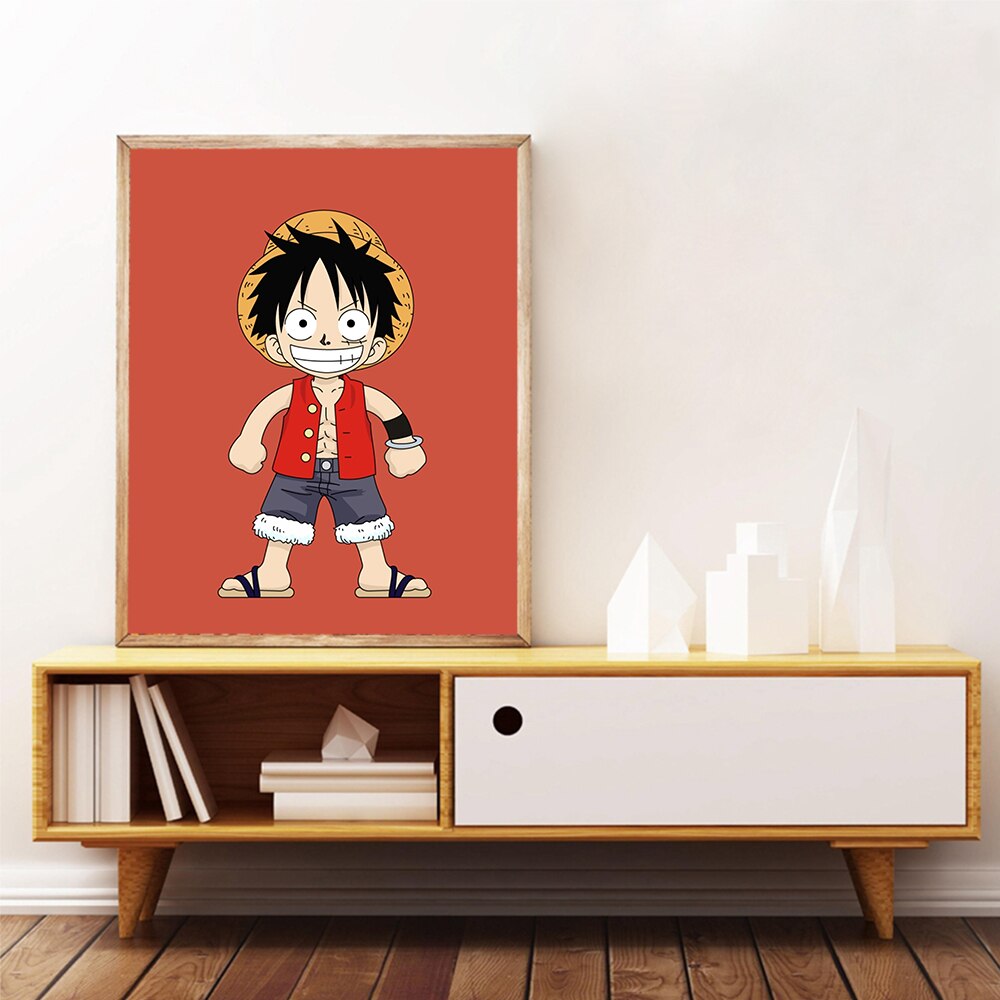 Colorful One Piece Modern Abstract Flower Canvas Painting Modular Poster And Print Wall Pictures Print For Kids Room Decoration