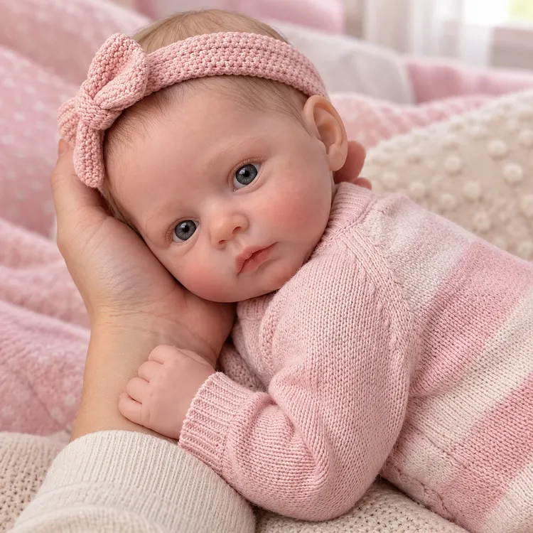 Babeside Merlow 16" Realistic Silicone Reborn Baby Girl Doll &ndash; Lifelike Newborn Gift