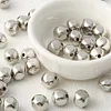 Electroplate Silver Acrylic Beads DIY Jewelry Accessories