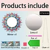 Mandala DIY Diamond Painting Mirror Kit Diamond Art Makeup Mirror for Beginners