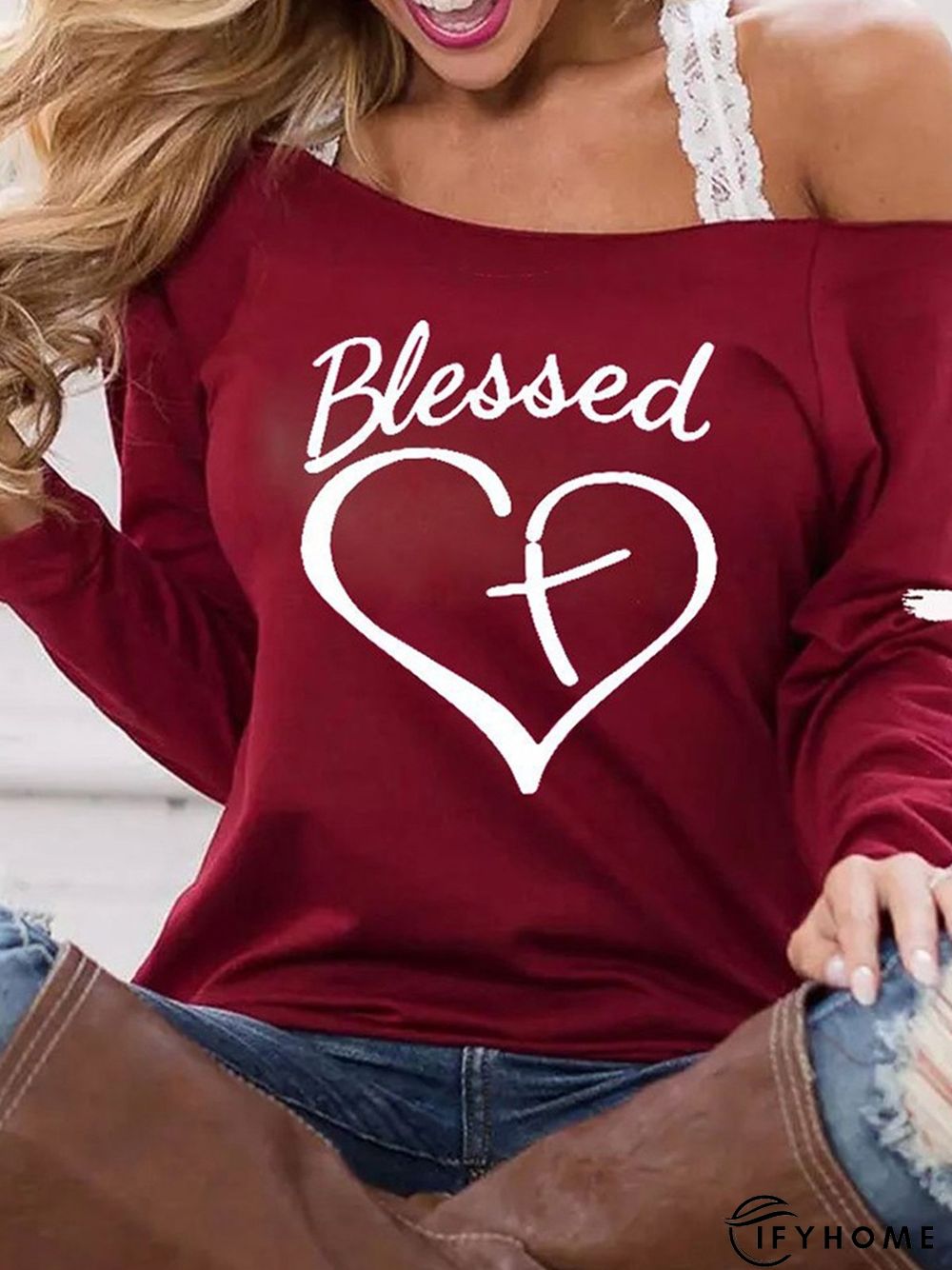 Casual Letter Tops | IFYHOME