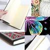 (US Local)50-Page A5 Butterfly Diamond Painting Diary NoteBook Holiday Birthday Gift