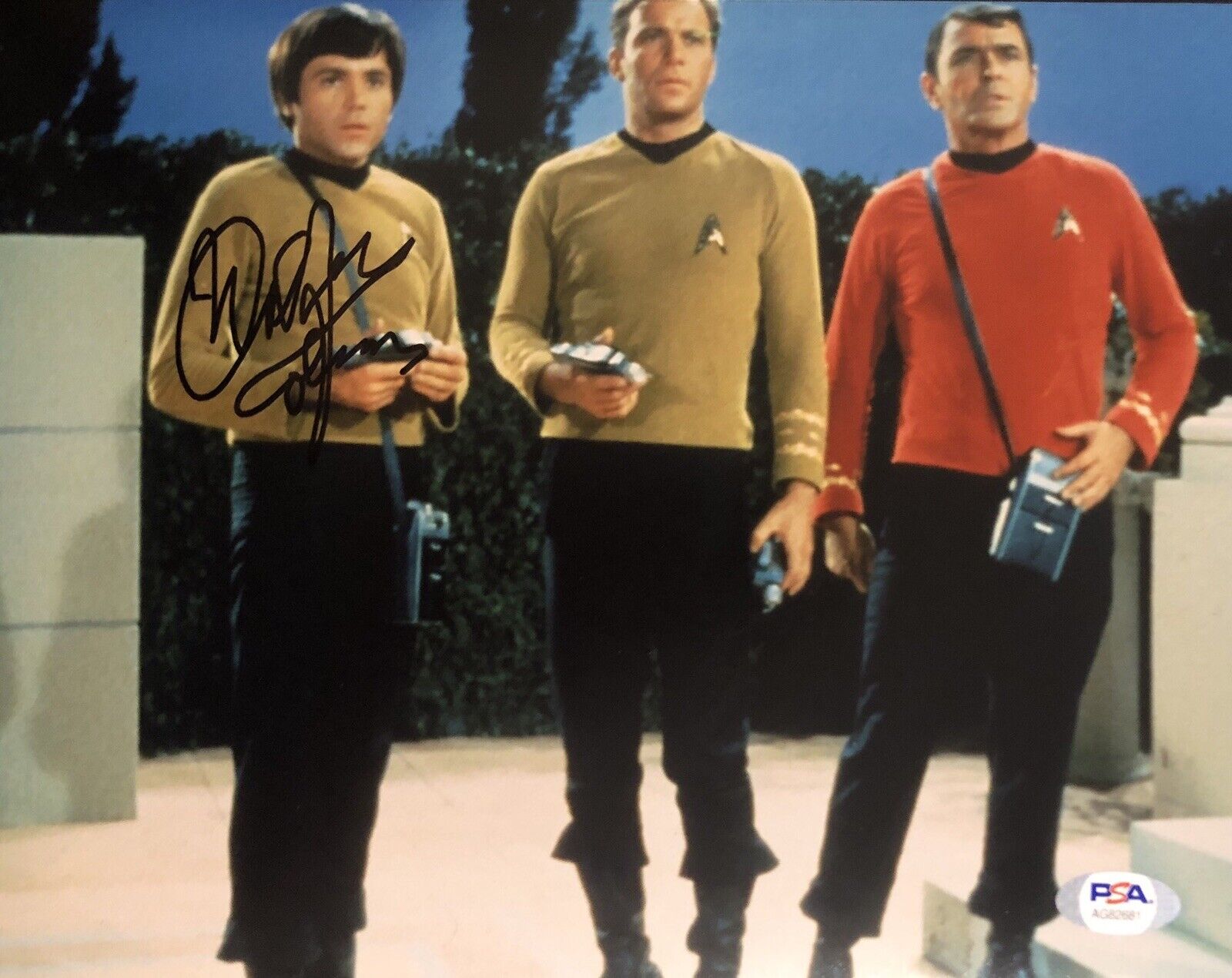 Walter Koenig Signed Autographed Star Trek 8x10 Photo Poster painting Pavel Chekov Psa/Dna