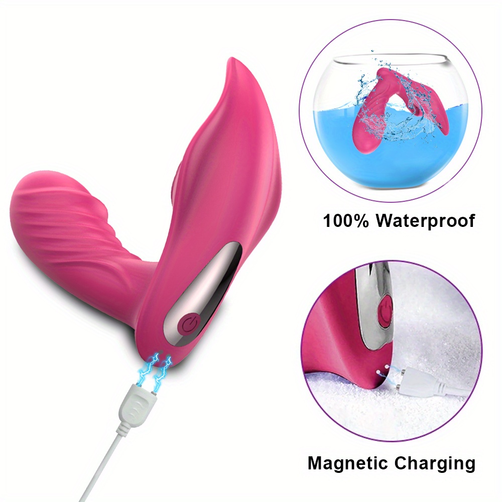 Wireless Remote Control G-Spot Clitoris Vaginal Nipples Air Stimulator Sex Toy