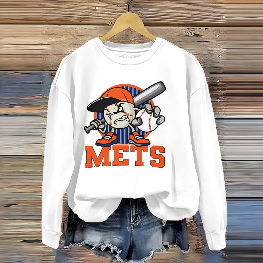 Women's New Print Vintage Sweatshirt