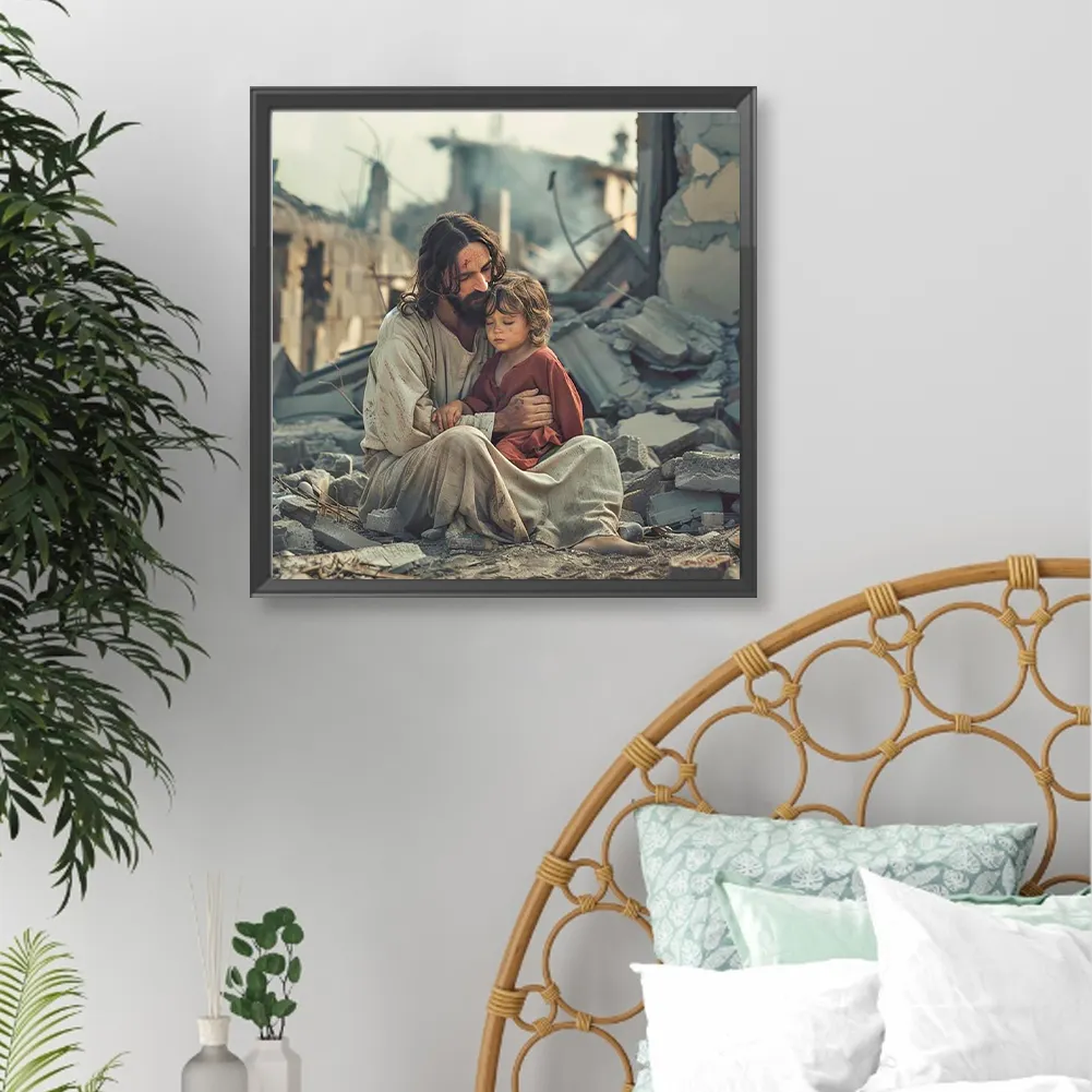 Diamond Painting - Full Round Drill - Jesus(Canvas|40*40cm)