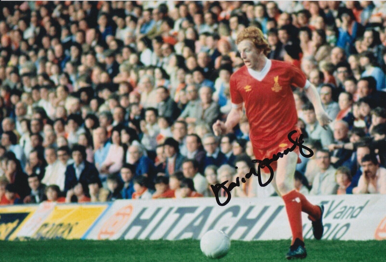 David Fairclough Hand Signed 12x8 Photo Poster painting - Liverpool Autograph 2.