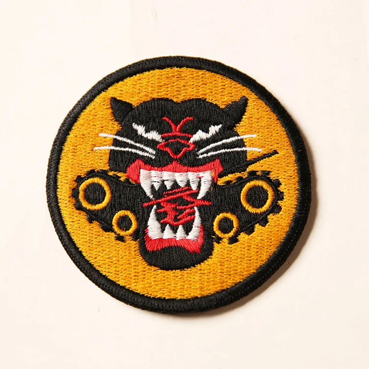 Vintage Anti-Tank Force Embroidered Badge