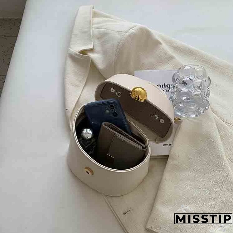 Summer Crossbody Bags Ladies Bucket PU Shoulder