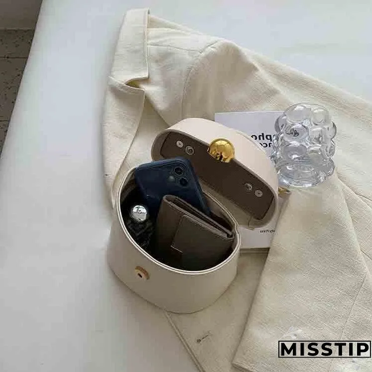 Summer Crossbody Bags Ladies Bucket PU Shoulder