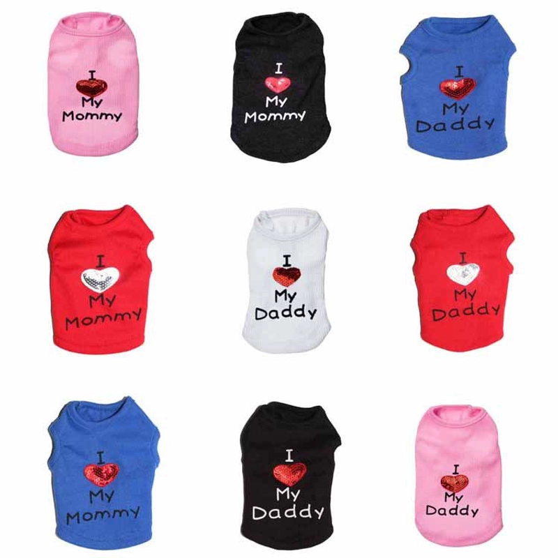Casual Thread Letter Pet Clothing